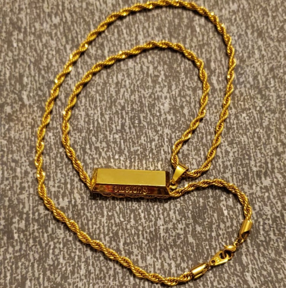 18k gold plated Supreme Rope Chain - Picture 3 of 8